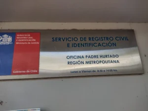 Servicio de Registro Civil de Padre Hurtado