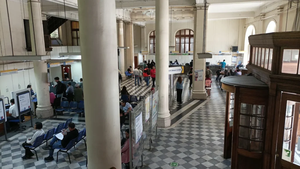 Fachada de la Oficina del Registro Civil en Valparaíso