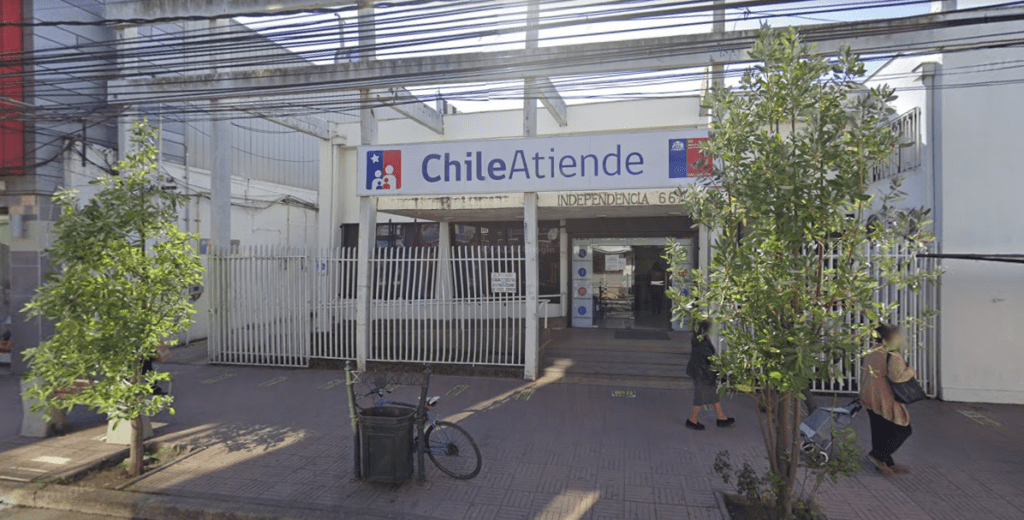 Fachada de la Oficina del Registro Civil en Linares