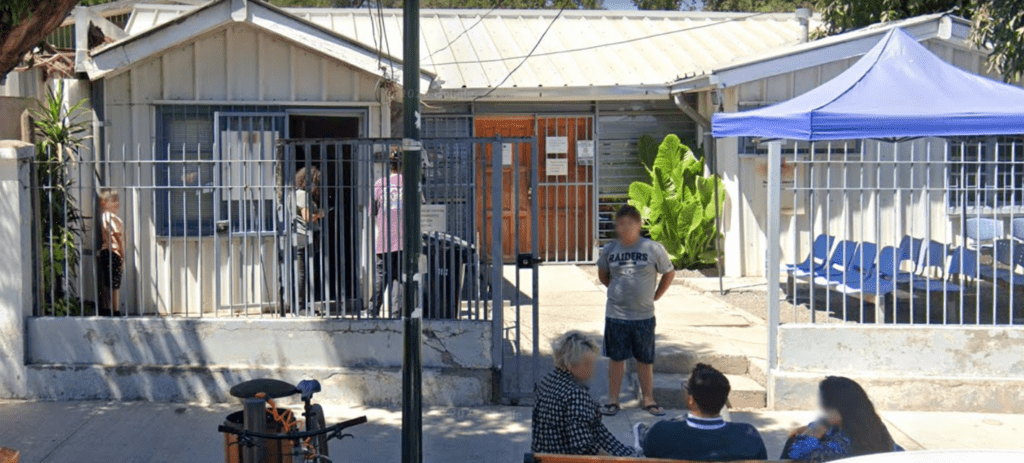 Fachada de la Oficina del Registro Civil en Isla de Maipo