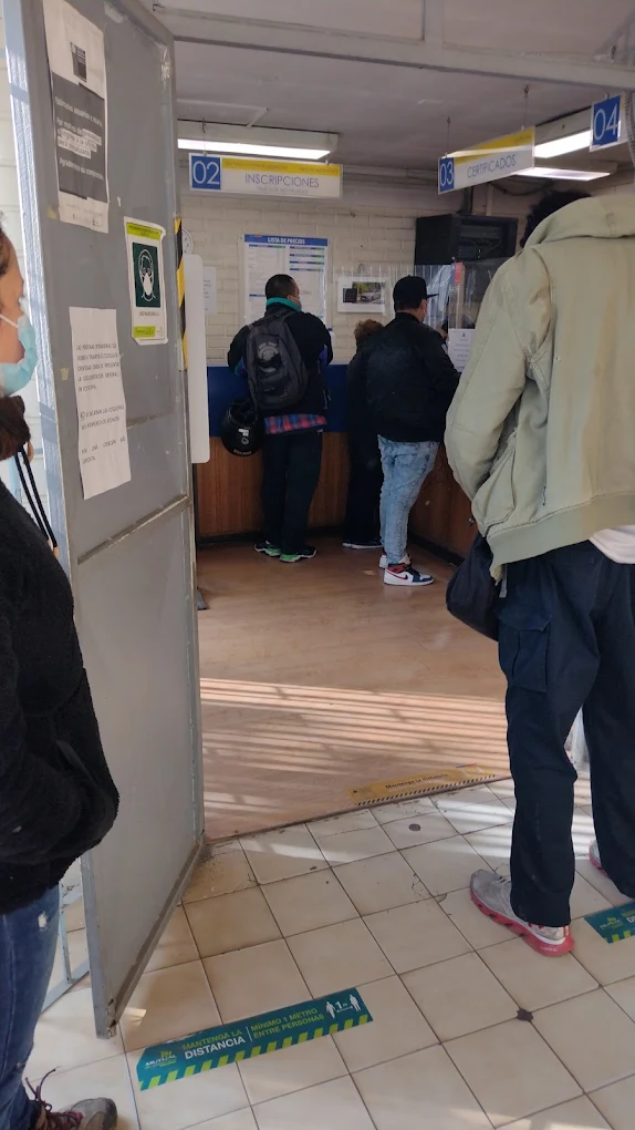 Fachada de la Oficina del Registro Civil en Cerro Navia