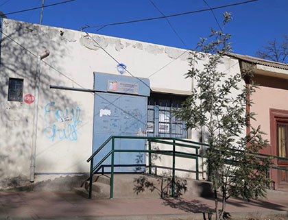 Fachada de la Oficina del Registro Civil en San Esteban