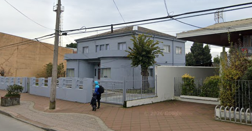 Fachada de la Oficina del Registro Civil en Arauco