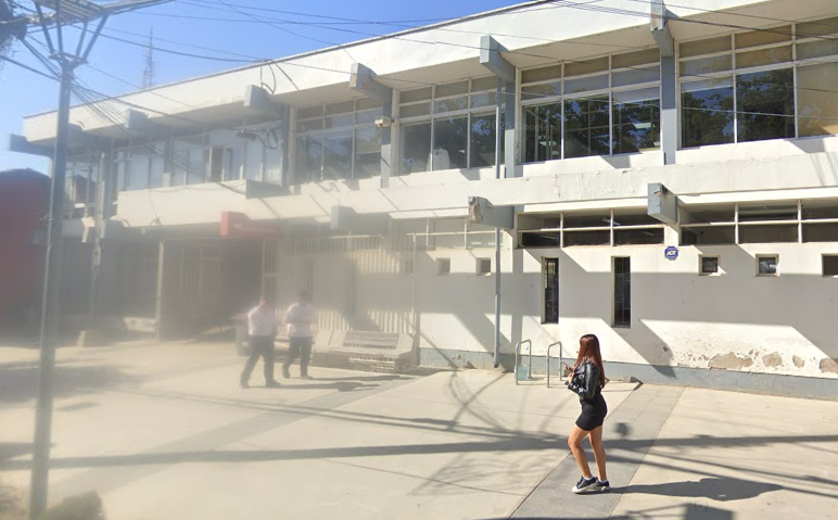 Fachada de la Oficina del Registro Civil en Casablanca