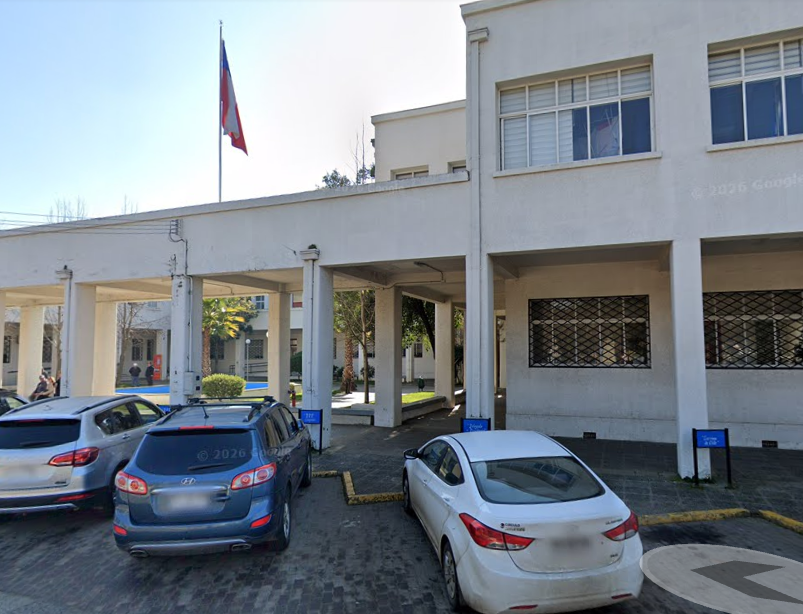 Fachada de la Oficina del Registro Civil en Cauquenes