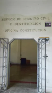 Servicio de Registro Civil e Identificación de constitución